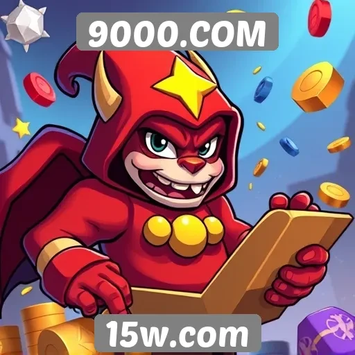 Diversidade de jogos oferecidos por 9000.COM